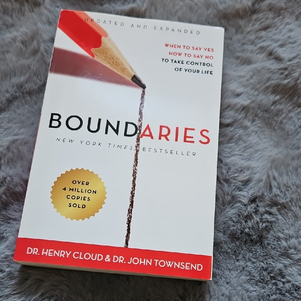 Boundaries Book by Dr. Henry Cloud & Dr. John Townsend